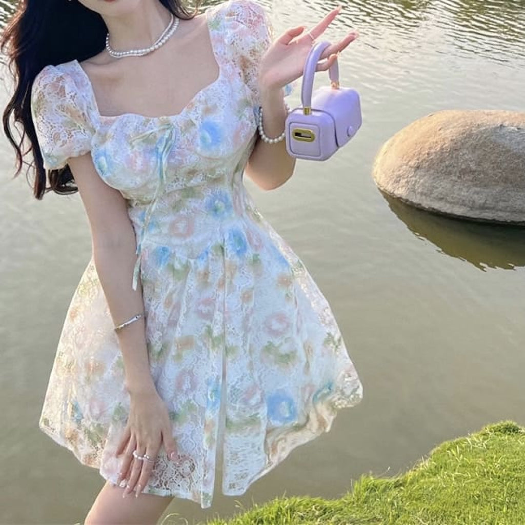 公式】夏の朝焼けと水風船ワンピース - プリンセスガーリー