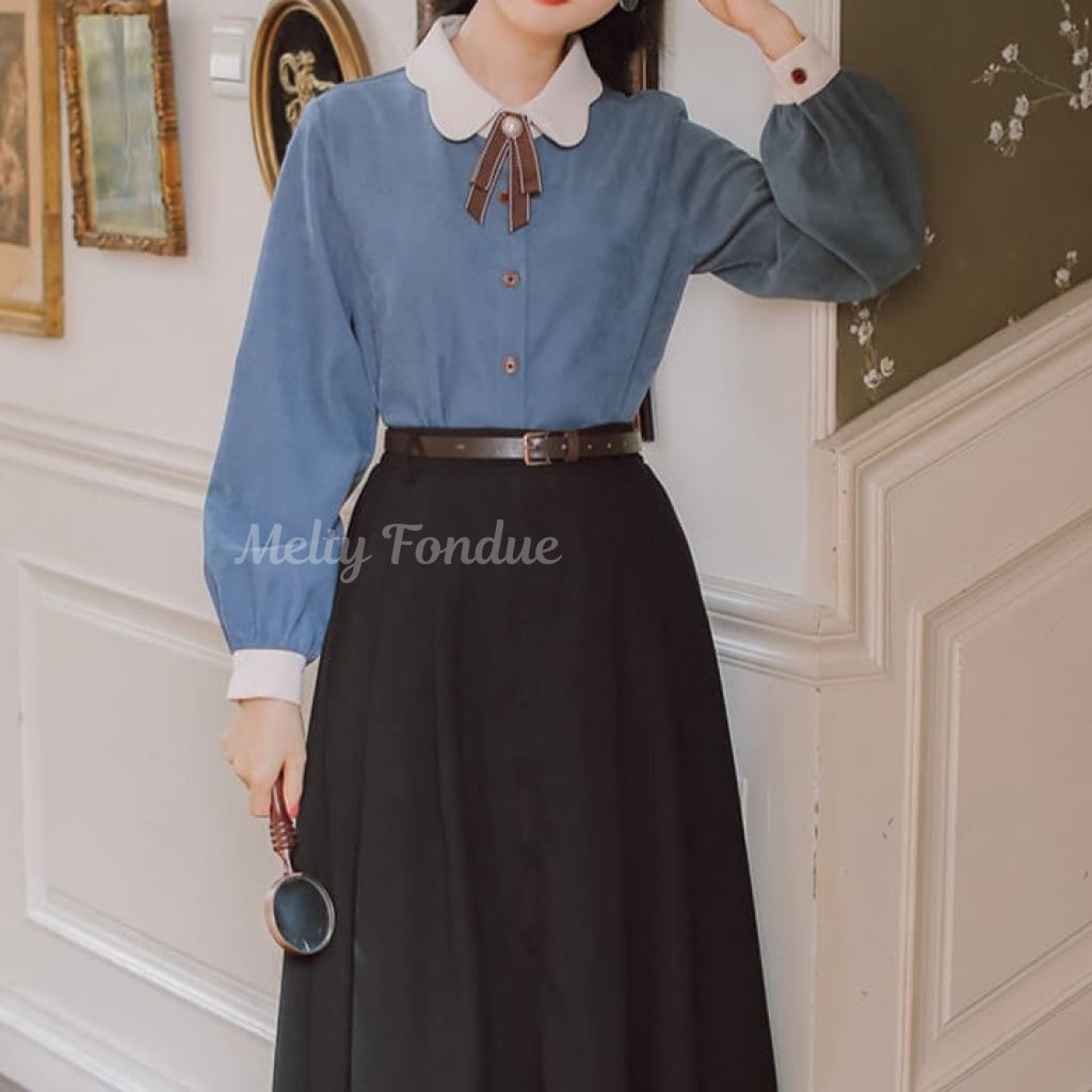 館に暮らすお嬢様の秘密ブラウス(全3色)