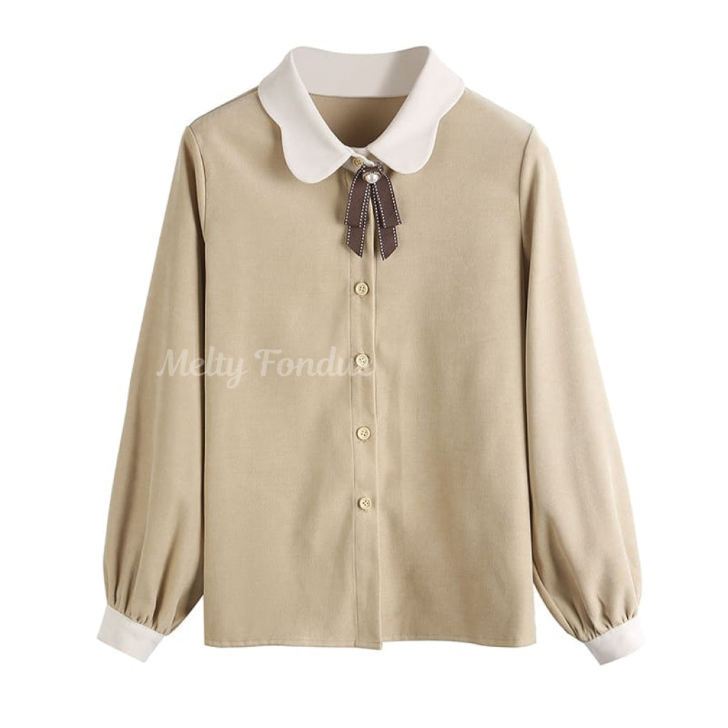 館に暮らすお嬢様の秘密ブラウス(全3色)