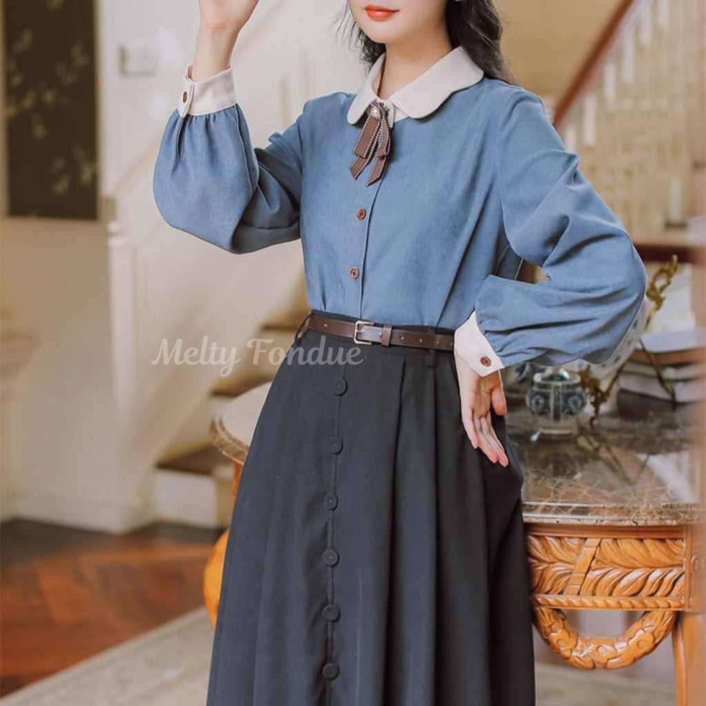 館に暮らすお嬢様の秘密ブラウス(全3色)