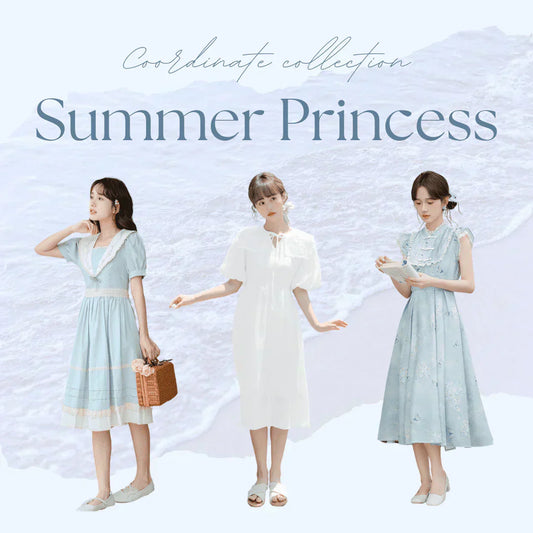 【夏の主役級アイテム】爽やかプリンセスコーデにぴったりなガーリーファッション特集