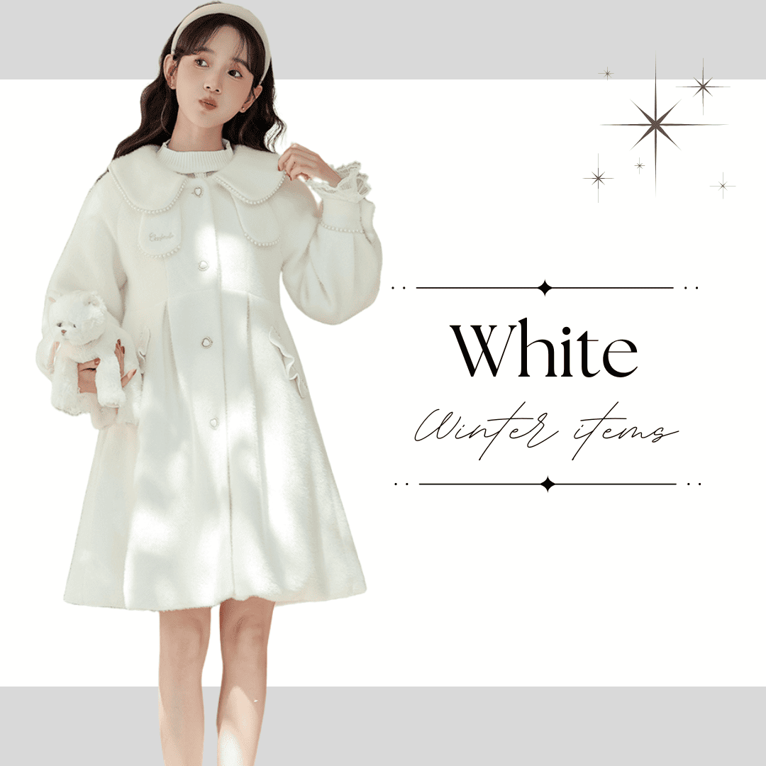 冬コーデ♡参戦服にしたいホワイトアイテム