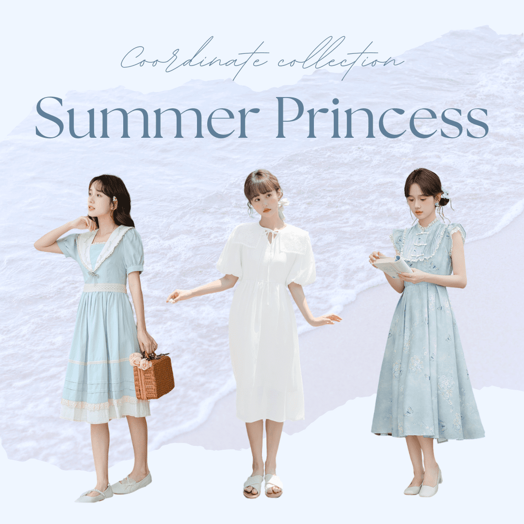 夏のコーデにぴったりの爽やかプリンセスアイテム❤︎