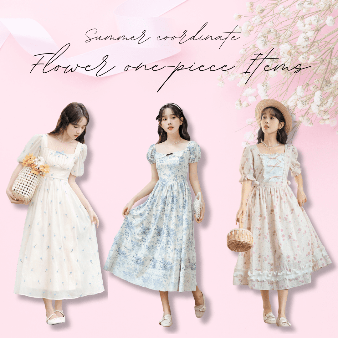 夏に着たい♡花柄/フラワーワンピース