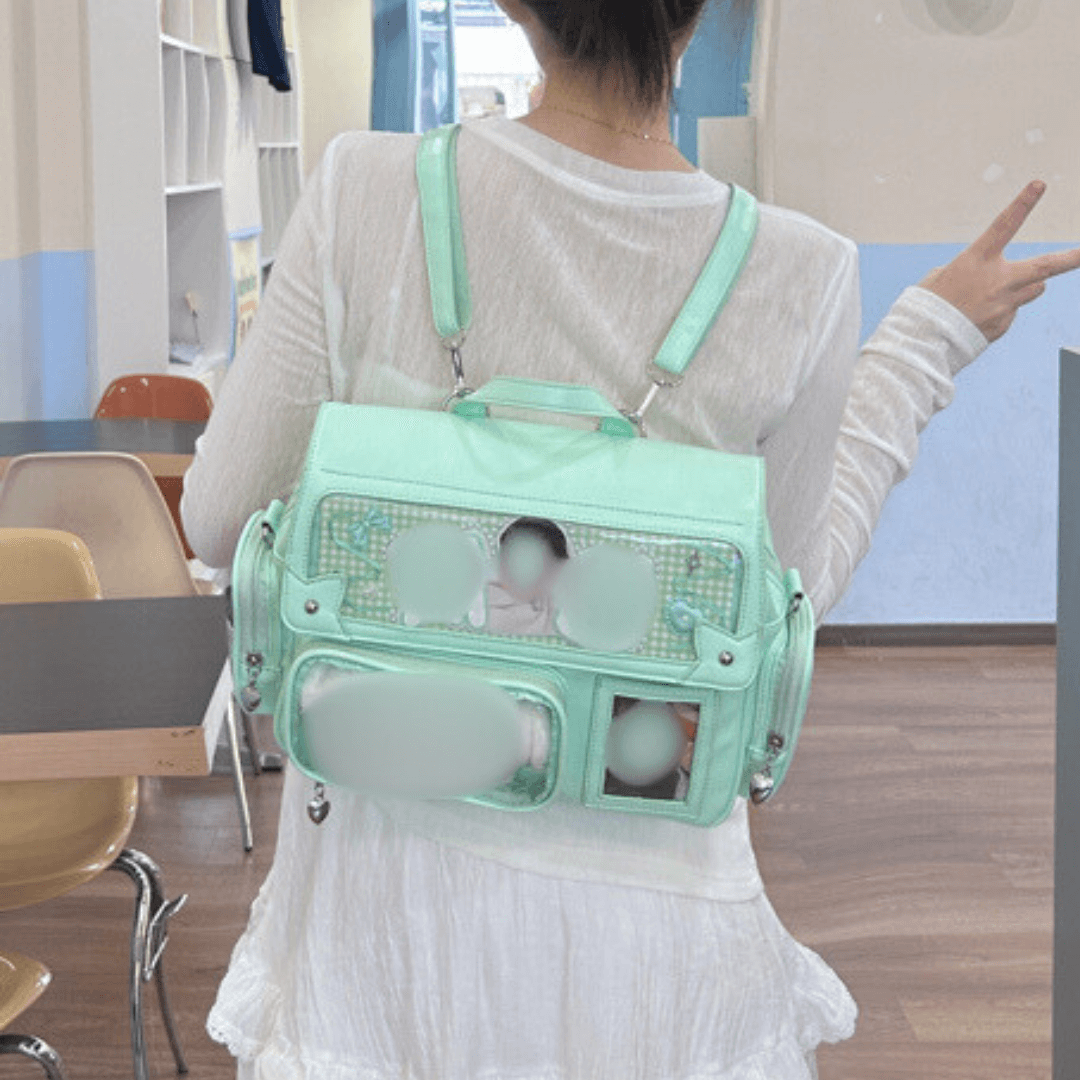 【ハンド/ショルダー/リュック 3WAY仕様】ミルクキャンディの約束痛バッグ（全7色）