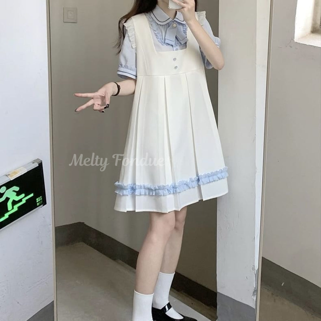【2点セット】アルバムにしまった内緒の初恋ワンピース（全2色）