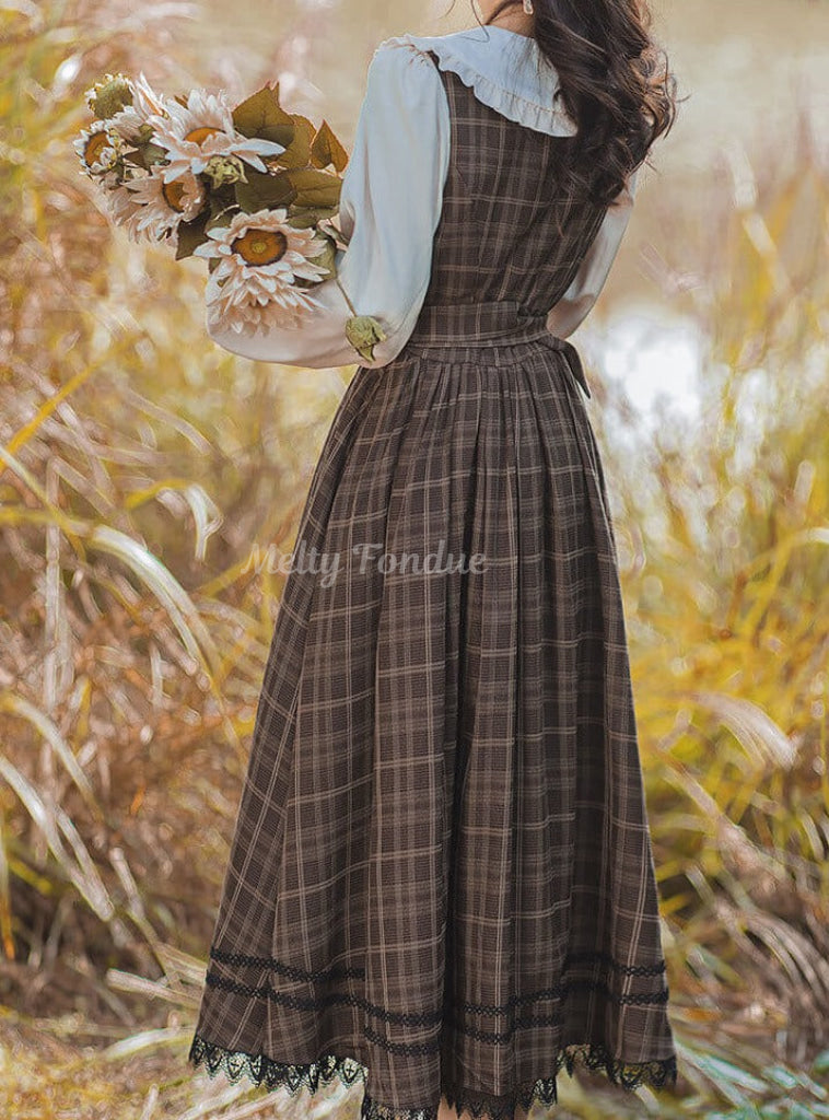 おもち様☆ワンピース3点 公式】おとぎの森をお散歩ワンピース -プリンセスガーリーファッション