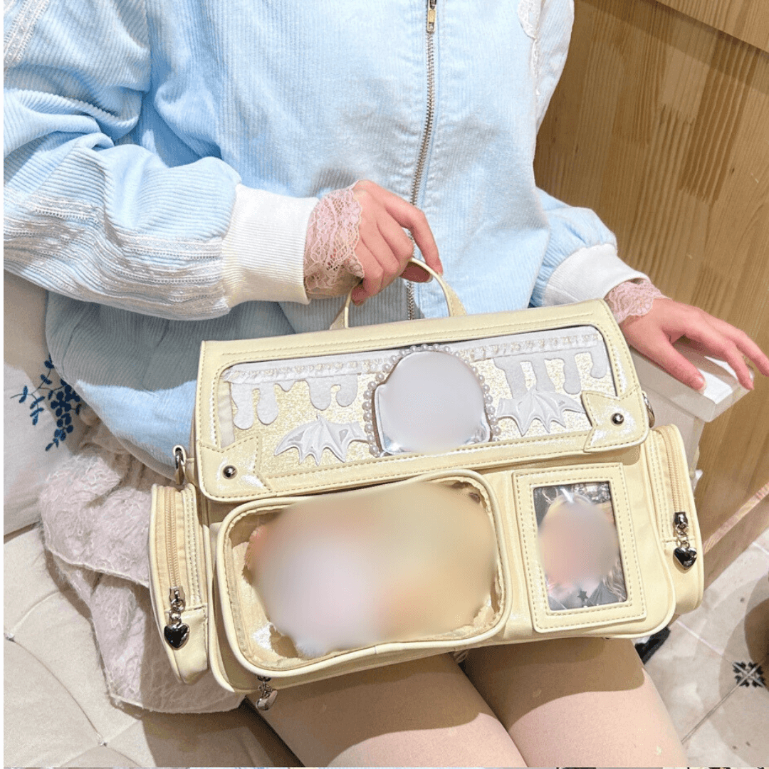 【ハンド/ショルダー/リュック 3WAY仕様】ミルクキャンディの約束痛バッグ（全7色）