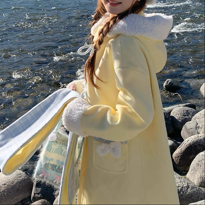 《暖かさもときめきも叶える》陽だまりのリボンが咲く日コート