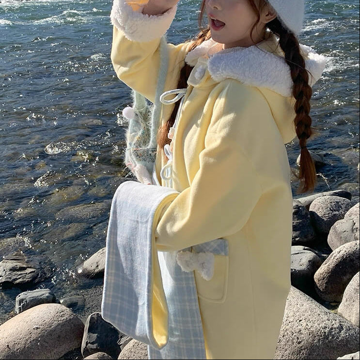 《暖かさもときめきも叶える》陽だまりのリボンが咲く日コート