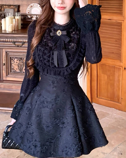 《一枚で決まる主役級》パーティーで出会う運命のワンピース（全2色）