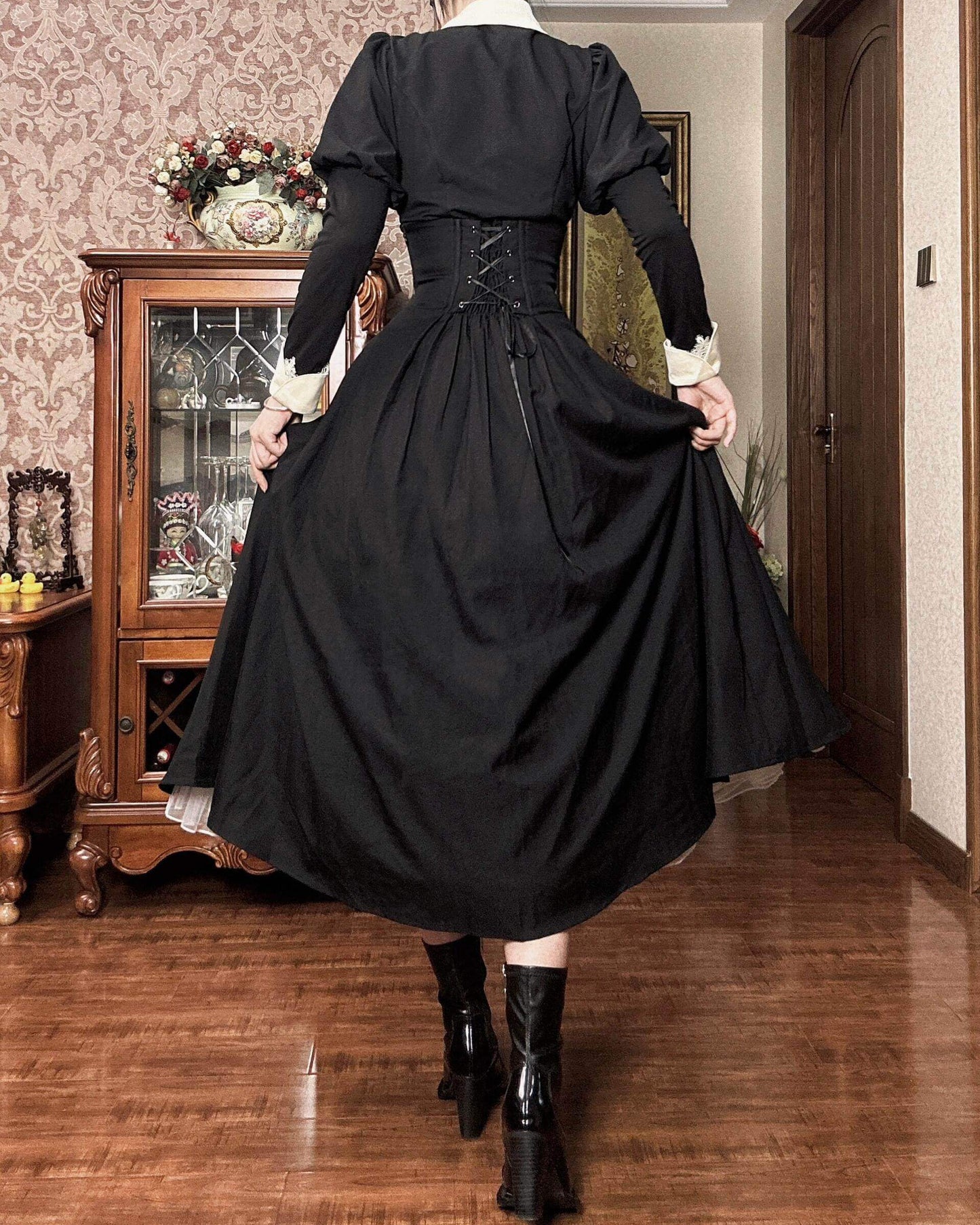 【2点セット】月影にとけるクラシカルレディ・セットアップ