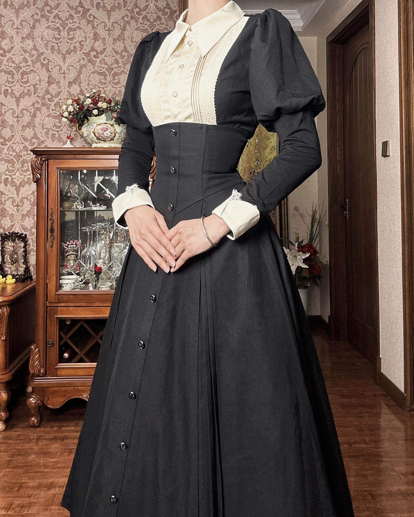 【2点セット】月影にとけるクラシカルレディ・セットアップ