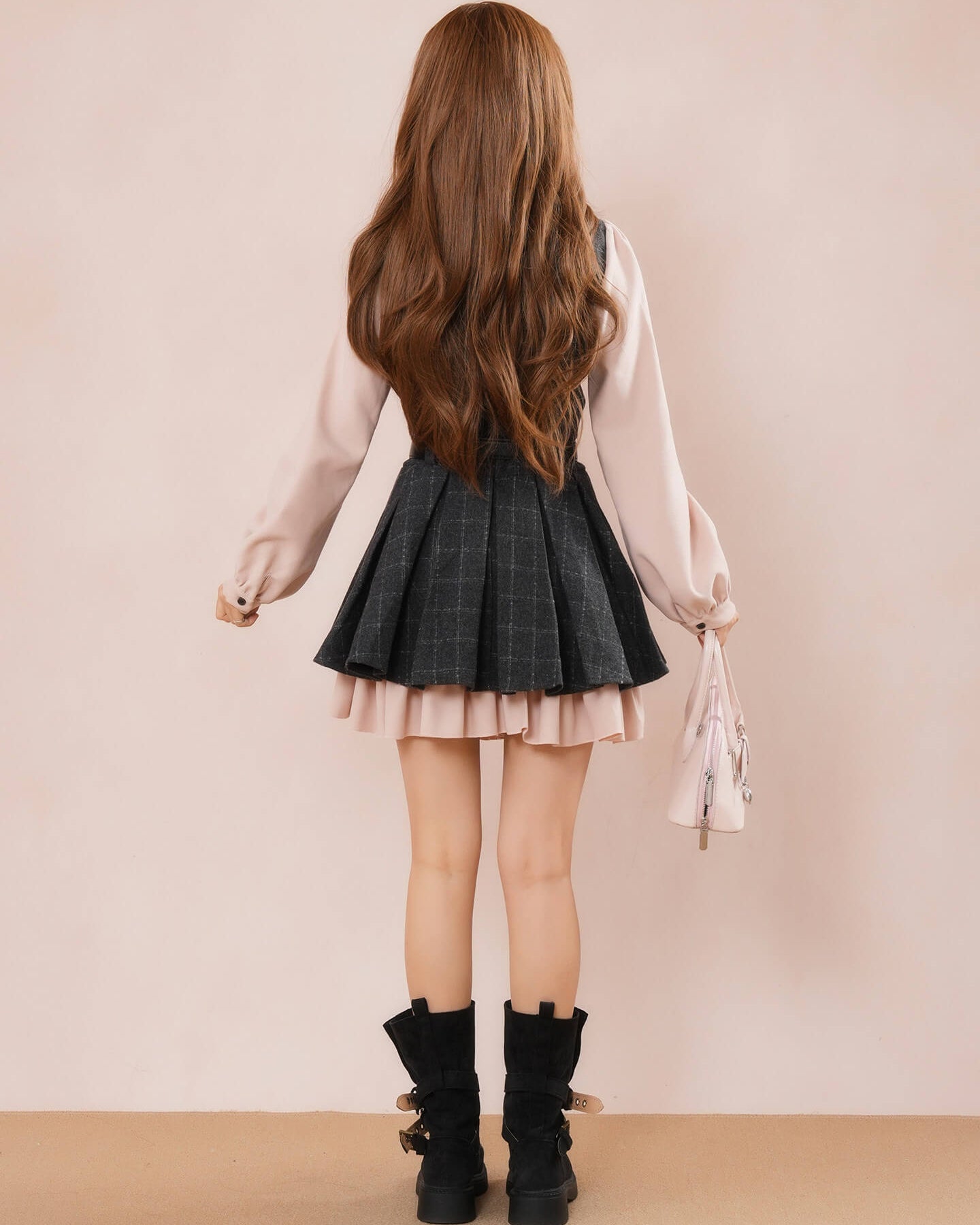 《一枚でレイヤード風コーデが完成》ふわり恋咲くガーデンワンピース