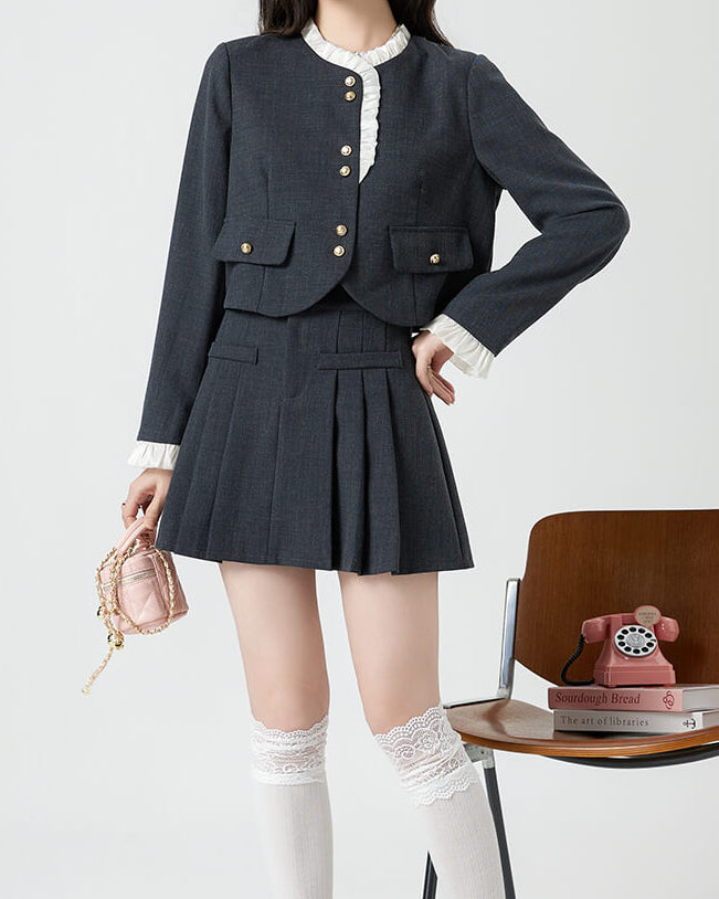 【2点セット】恋の行進曲を奏でるクラシカルセットアップ