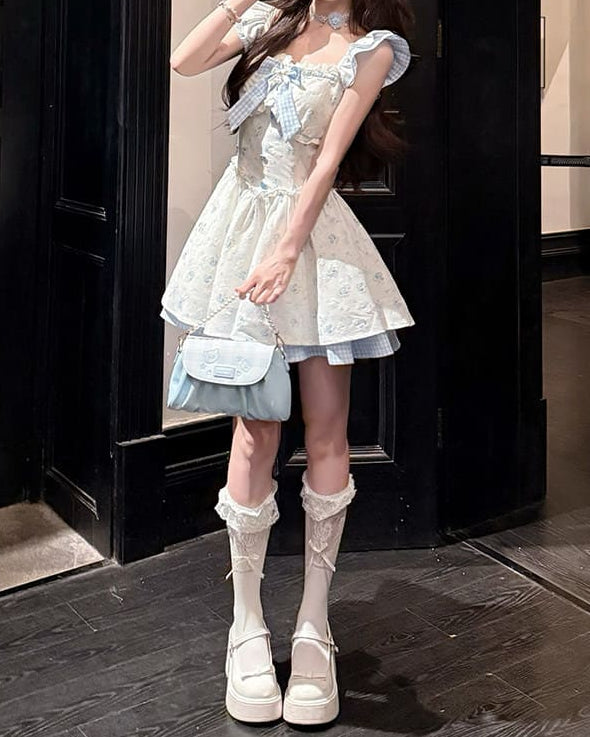 《物語のヒロインワンピ》願いの約束と内緒話ワンピース