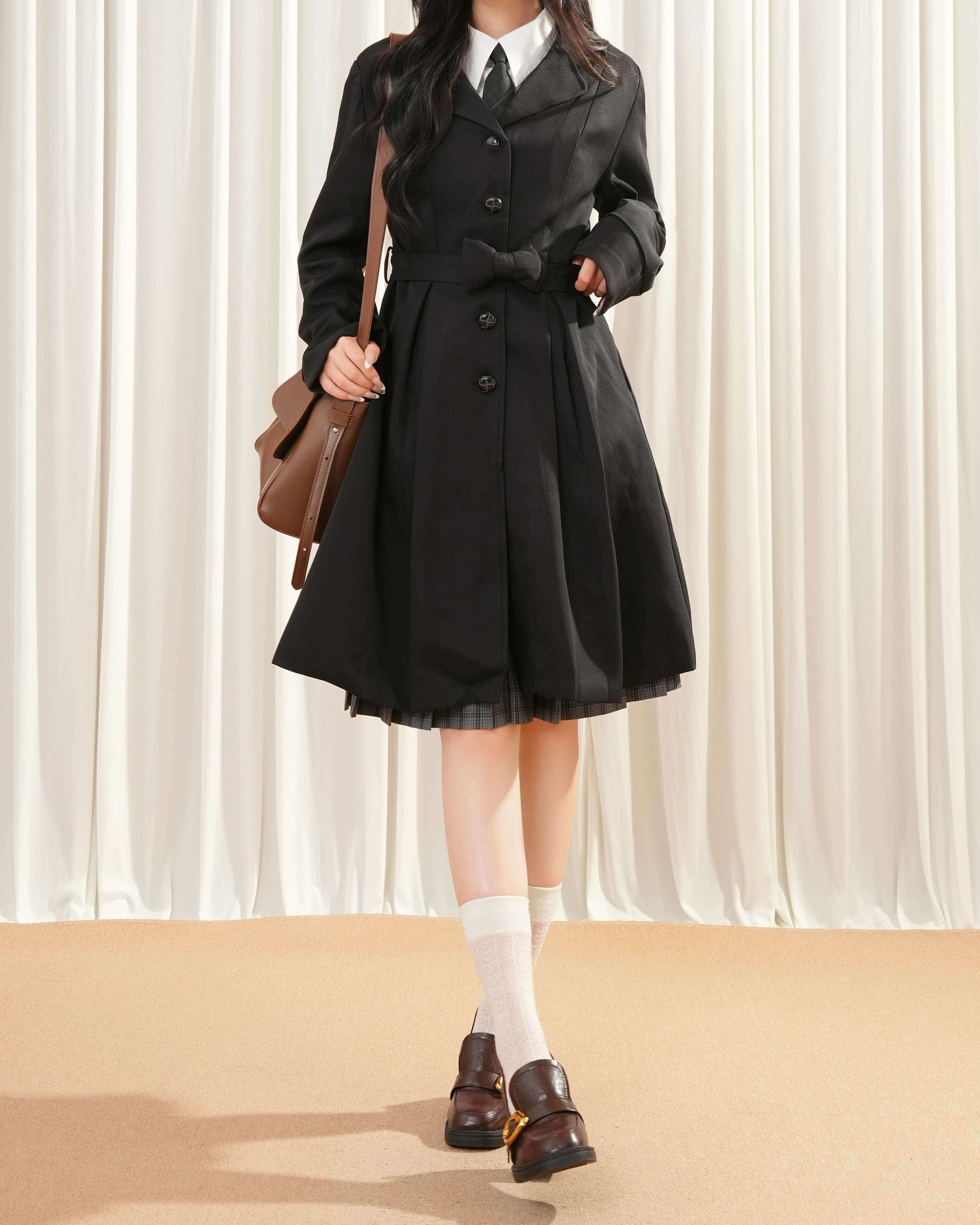 公式】【クラシカルな美シルエット】上品と気品のお嬢様コート