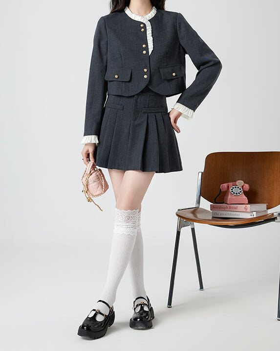 【2点セット】恋の行進曲を奏でるクラシカルセットアップ