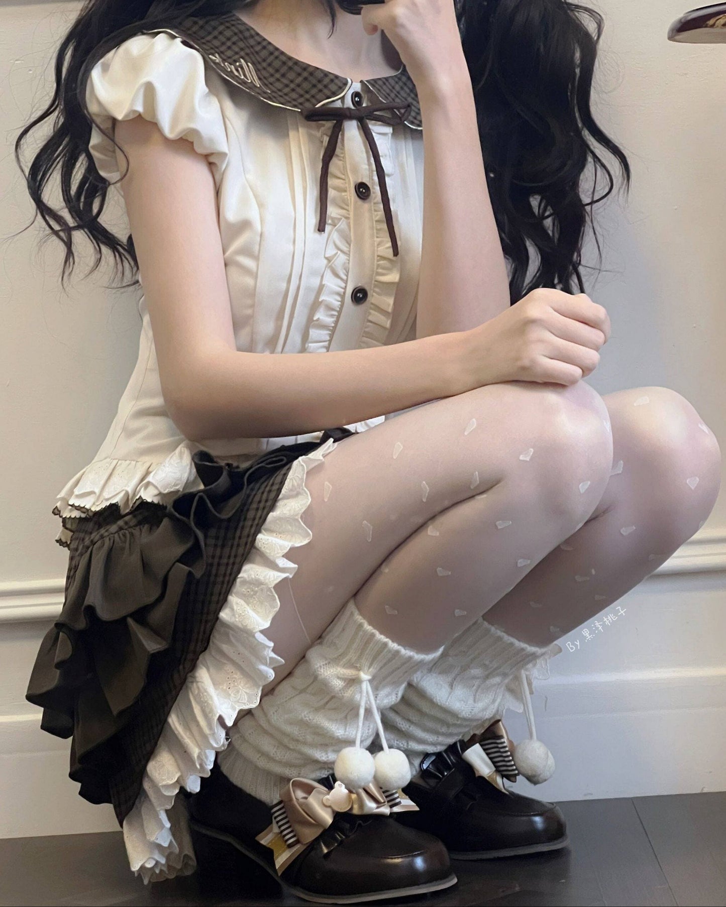 【ふんわりガーリー】夢見るパティシエのショコラスカート