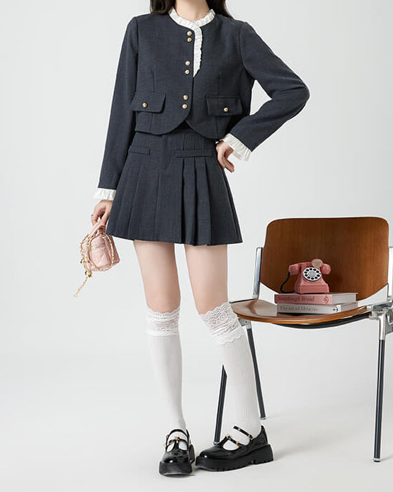 【2点セット】恋の行進曲を奏でるクラシカルセットアップ