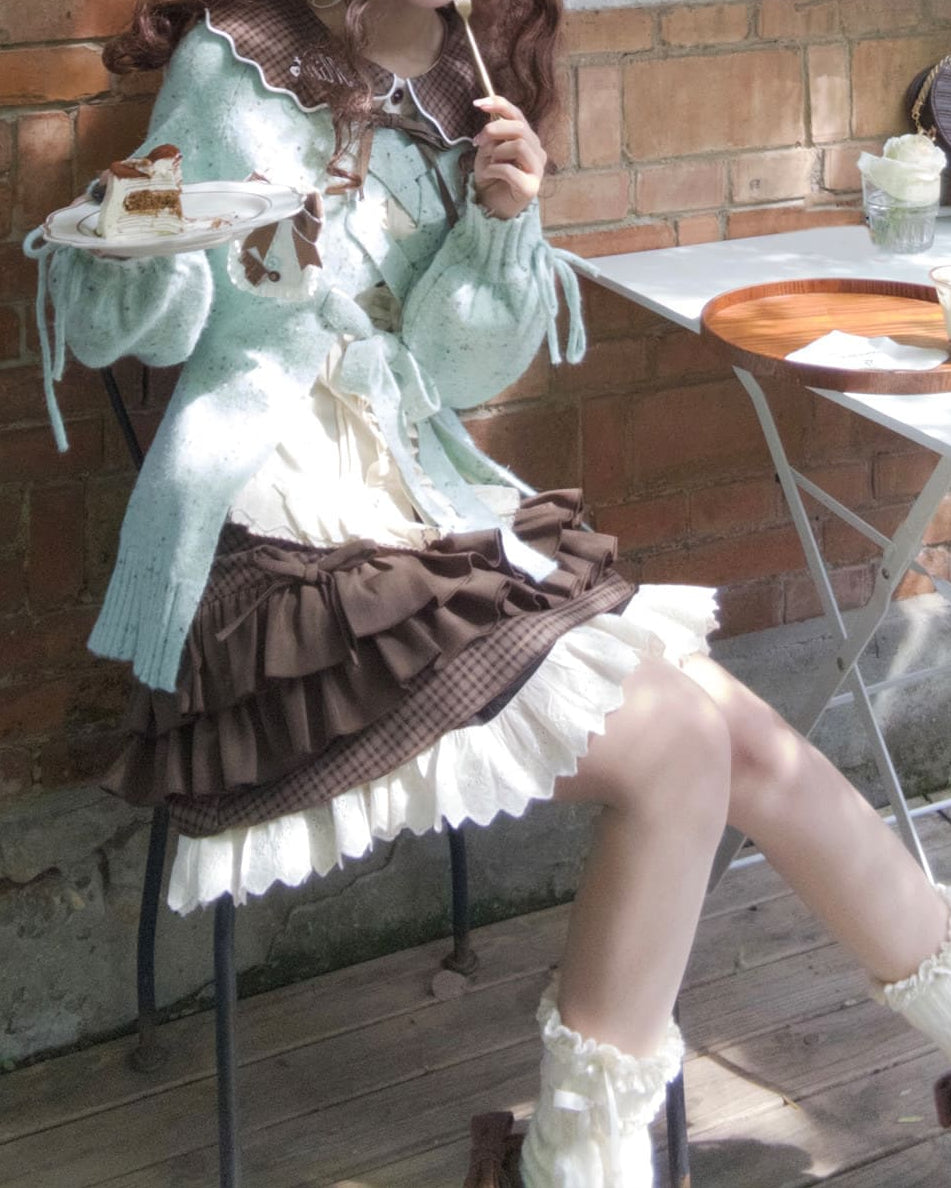 公式】【ふんわりガーリー】夢見るパティシエのショコラスカート