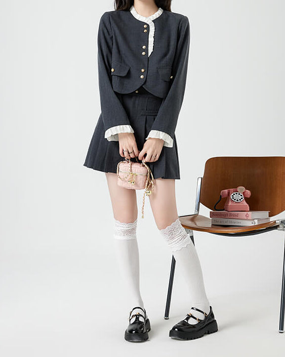 【2点セット】恋の行進曲を奏でるクラシカルセットアップ