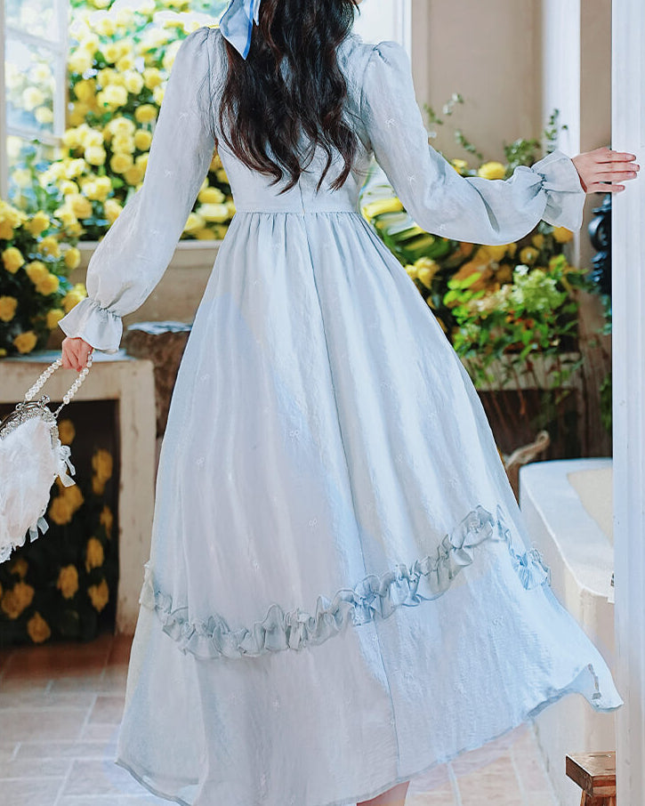 《思わず目を惹くレースの魔法》星雫を集めた夢みるプリンセスのワンピース