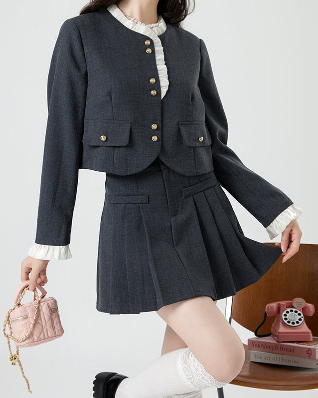 【2点セット】恋の行進曲を奏でるクラシカルセットアップ