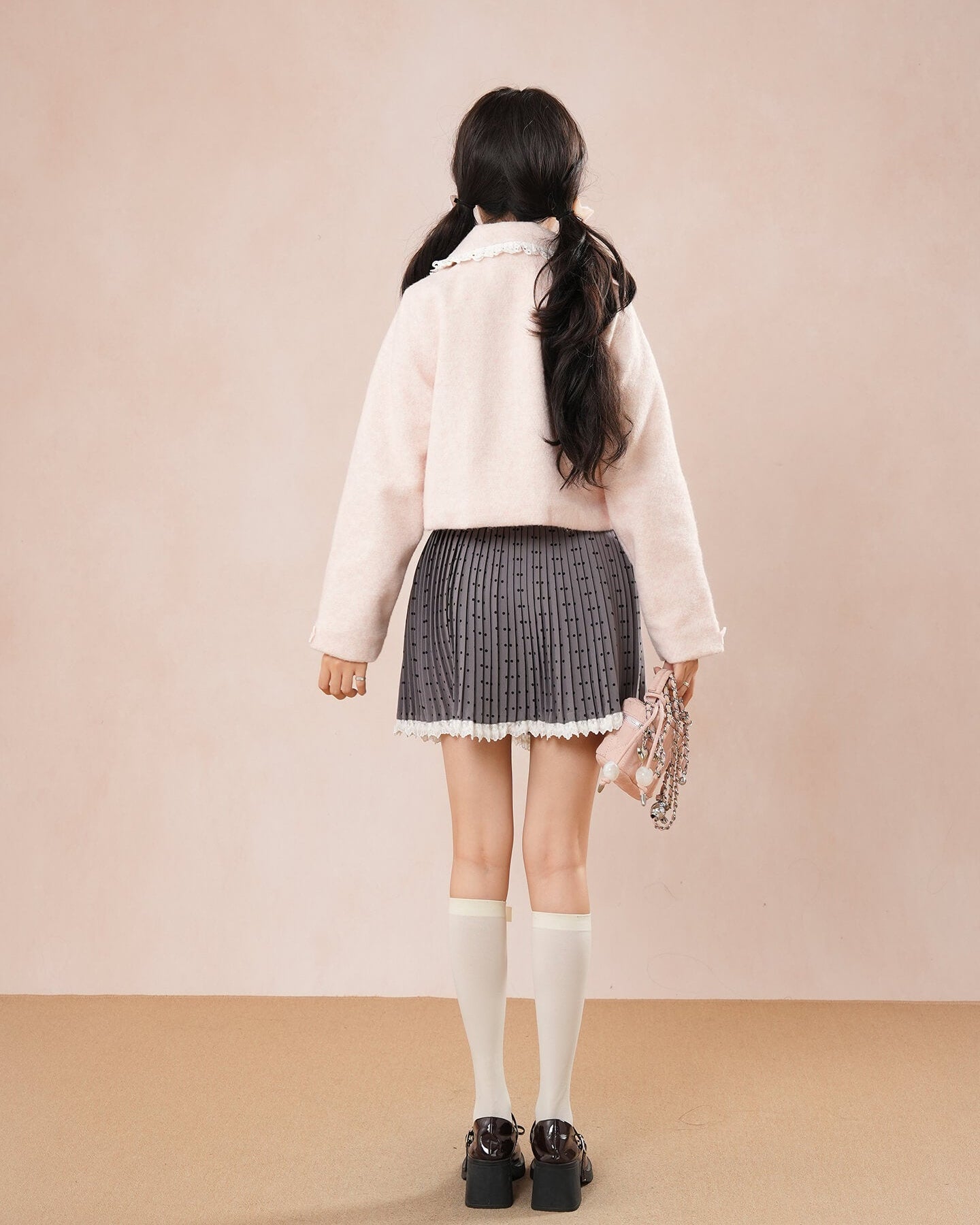 【"かわいい"をぎゅっと詰め込みました】心ときめく淡雪のハートコート