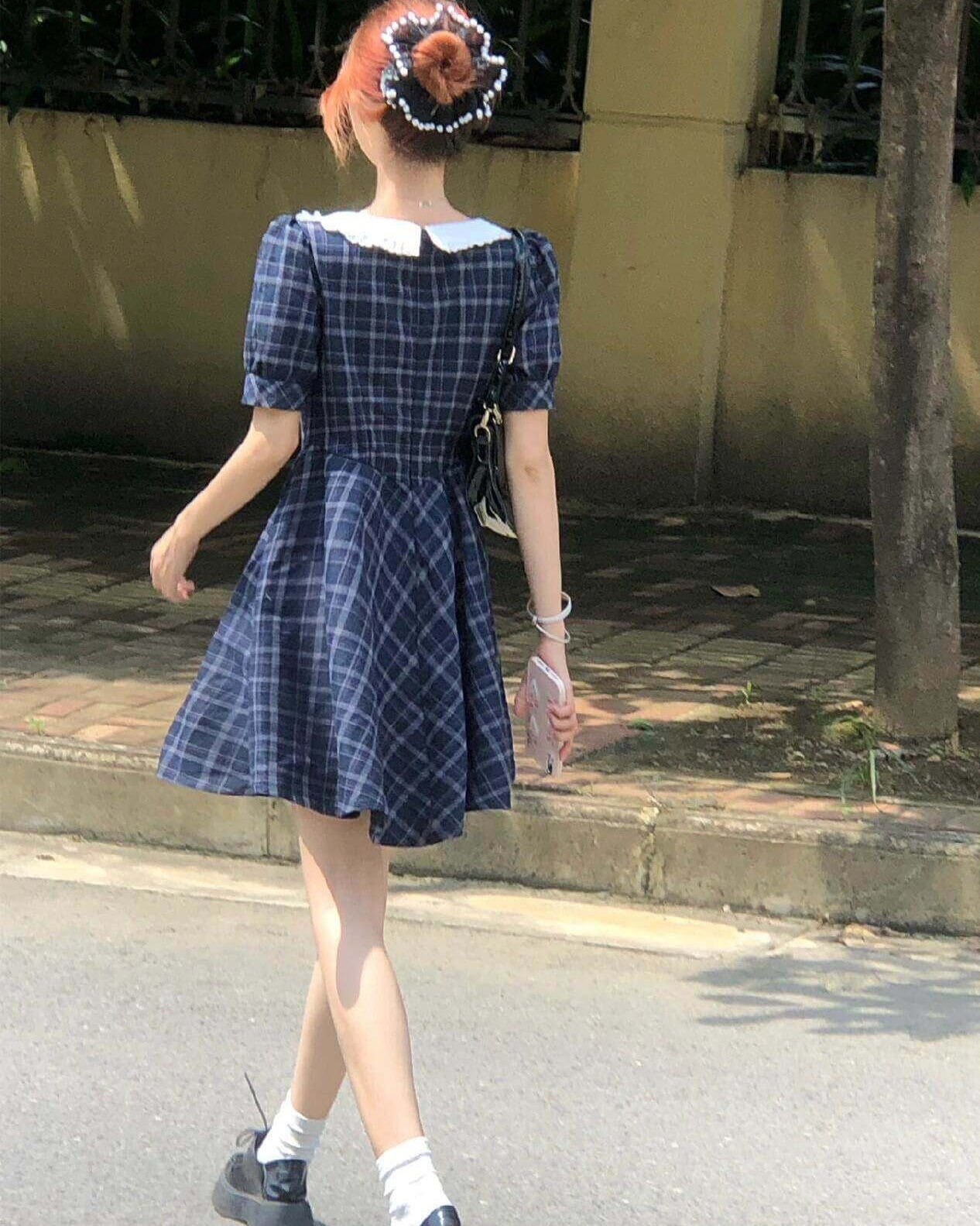 《甘さひかえめお嬢様ワンピ》思い出の貴方との再会ワンピース