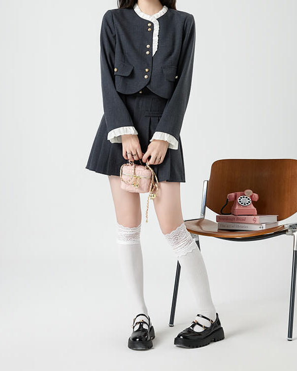 【2点セット】恋の行進曲を奏でるクラシカルセットアップ