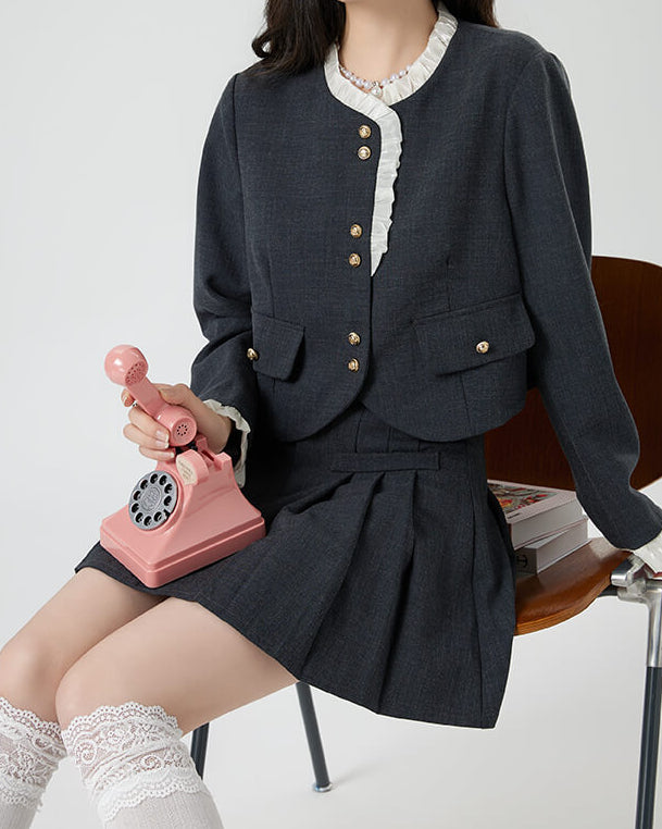 【2点セット】恋の行進曲を奏でるクラシカルセットアップ