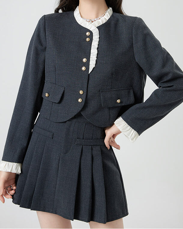 【2点セット】恋の行進曲を奏でるクラシカルセットアップ