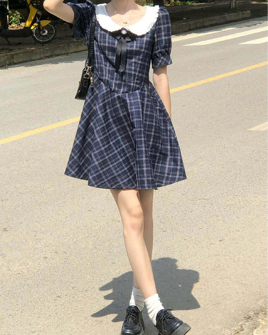 《甘さひかえめお嬢様ワンピ》思い出の貴方との再会ワンピース