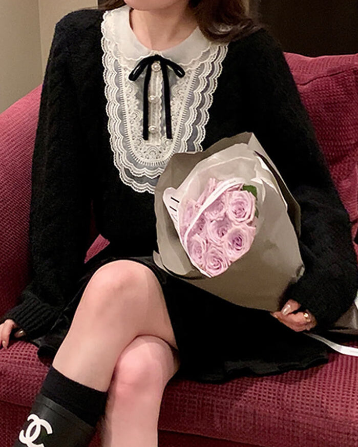 【秋冬の主役級アイテム】月明かりの約束を結ぶクラシカルニット（全3色）