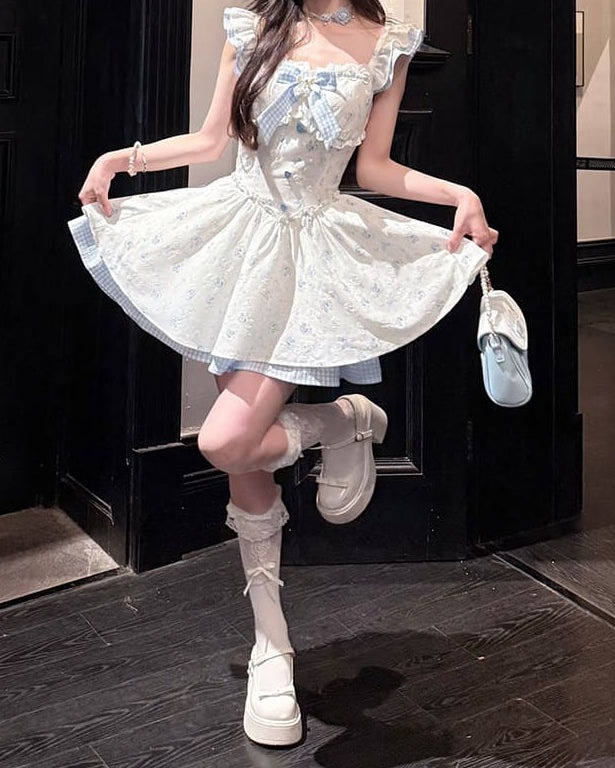 《物語のヒロインワンピ》願いの約束と内緒話ワンピース