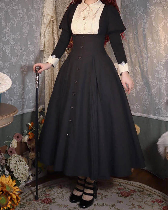 【2点セット】月影にとけるクラシカルレディ・セットアップ