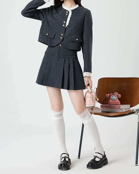 【2点セット】恋の行進曲を奏でるクラシカルセットアップ