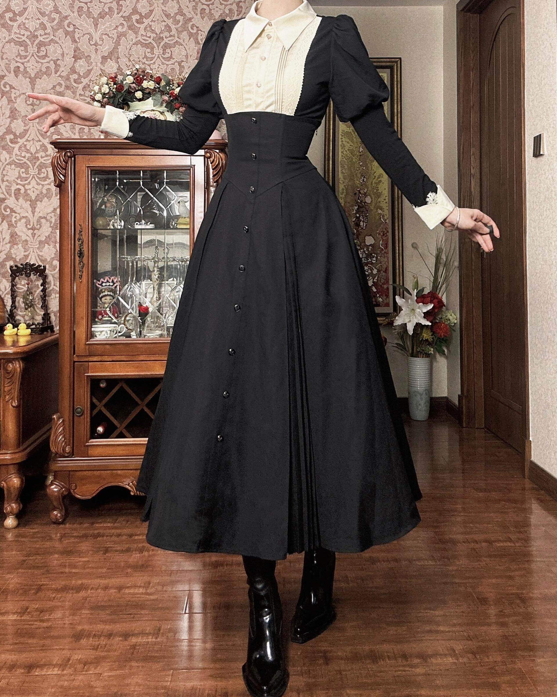 女の子　SRセット 公式】2点セット-月影にとけるクラシカルレディ・セットアップ