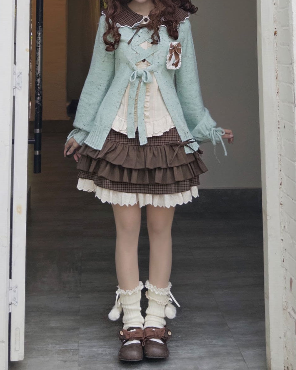 【ふんわりガーリー】夢見るパティシエのショコラスカート