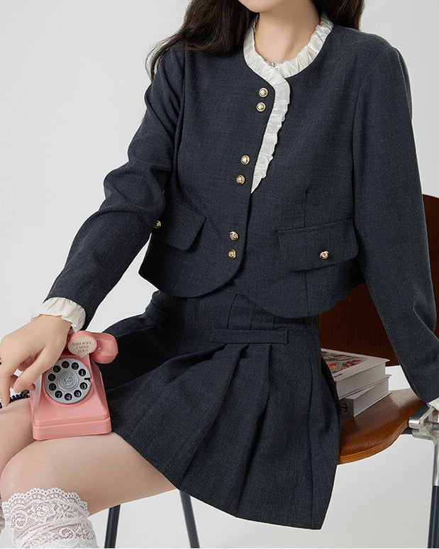 【2点セット】恋の行進曲を奏でるクラシカルセットアップ