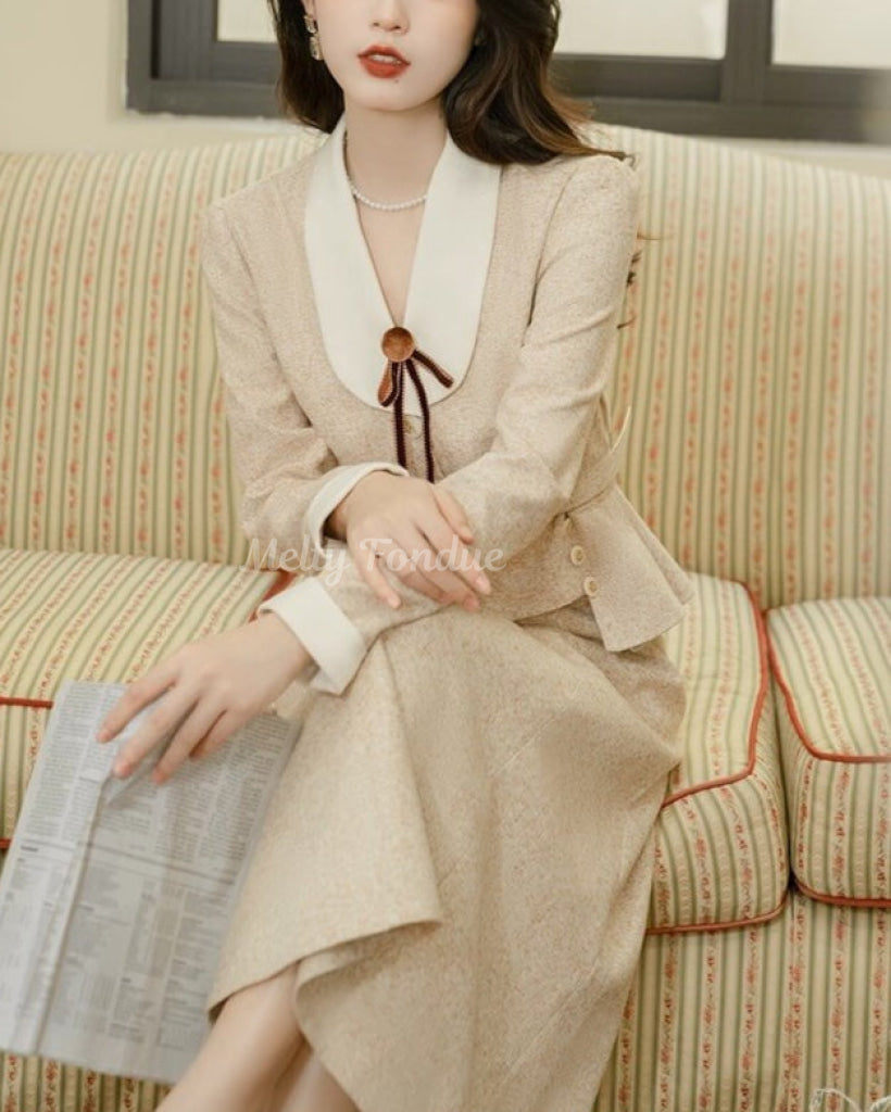 【2点セット】白百合の館で紡ぐクラシカルセットアップ