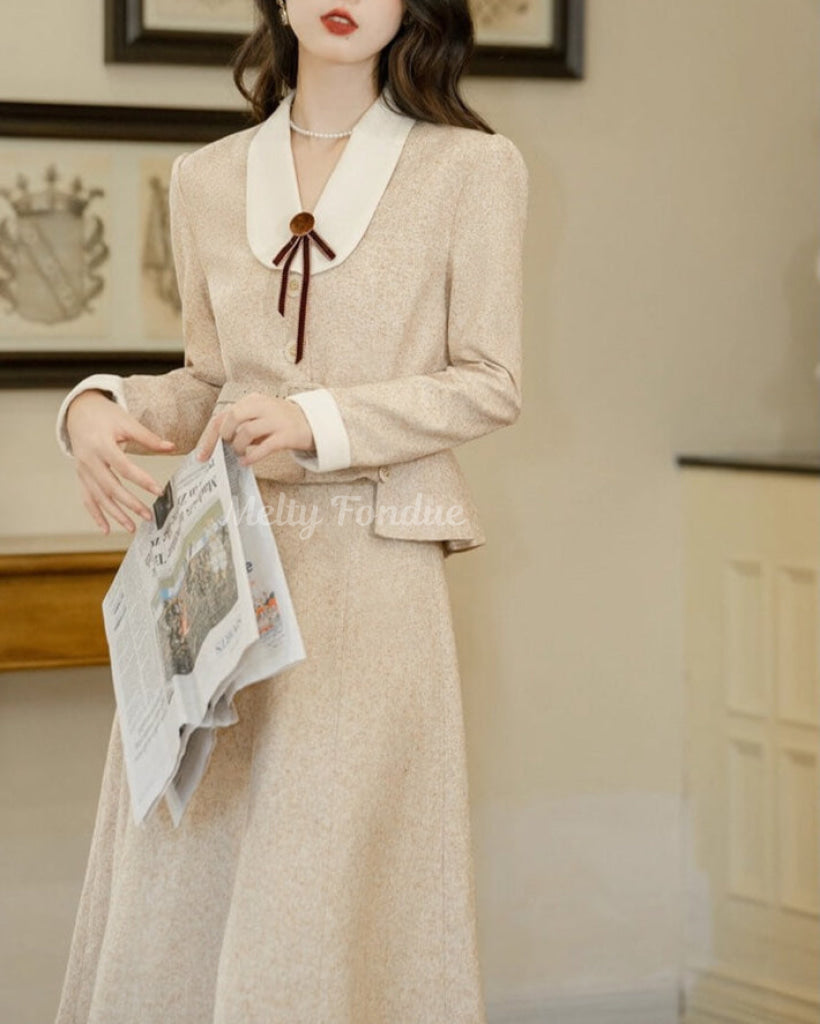 【2点セット】白百合の館で紡ぐクラシカルセットアップ