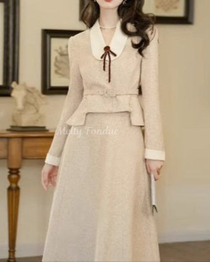 【2点セット】白百合の館で紡ぐクラシカルセットアップ