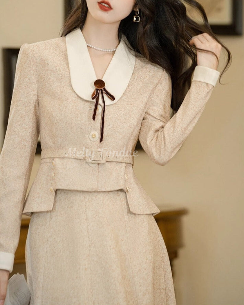 【2点セット】白百合の館で紡ぐクラシカルセットアップ