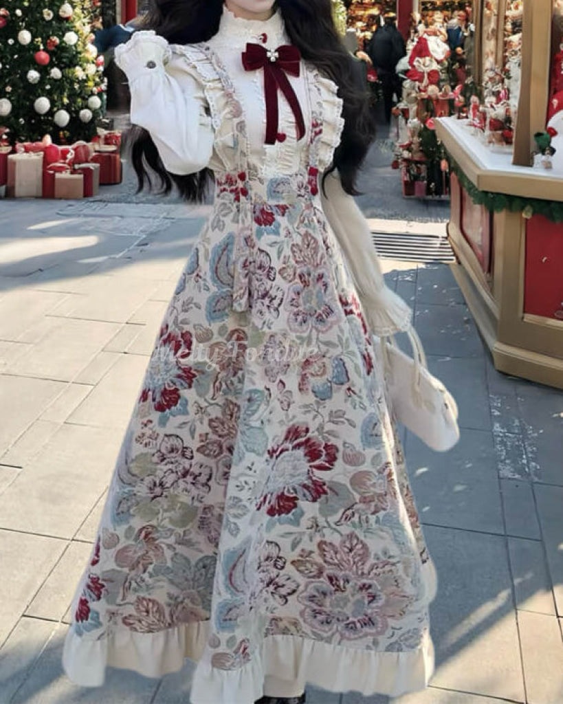 【2点セット】記憶の花園を歩く午後のセットアップ