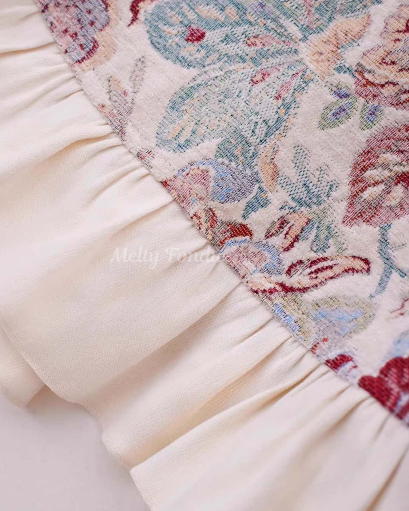 【2点セット】記憶の花園を歩く午後のセットアップ