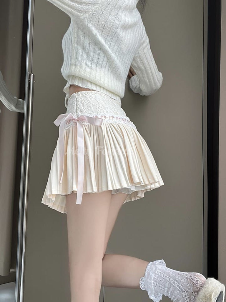 純白の想いつのる魔法のスカート