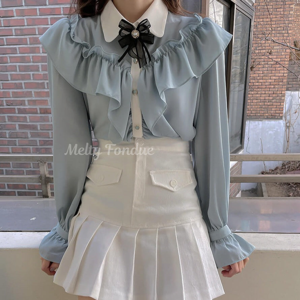 純粋なお姫様のブラウス