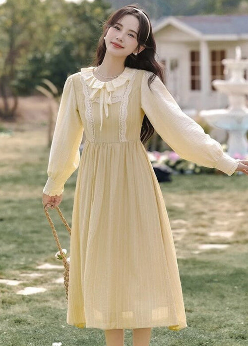 【動くたびふんわり軽やか】ひだまりの物語ワンピース